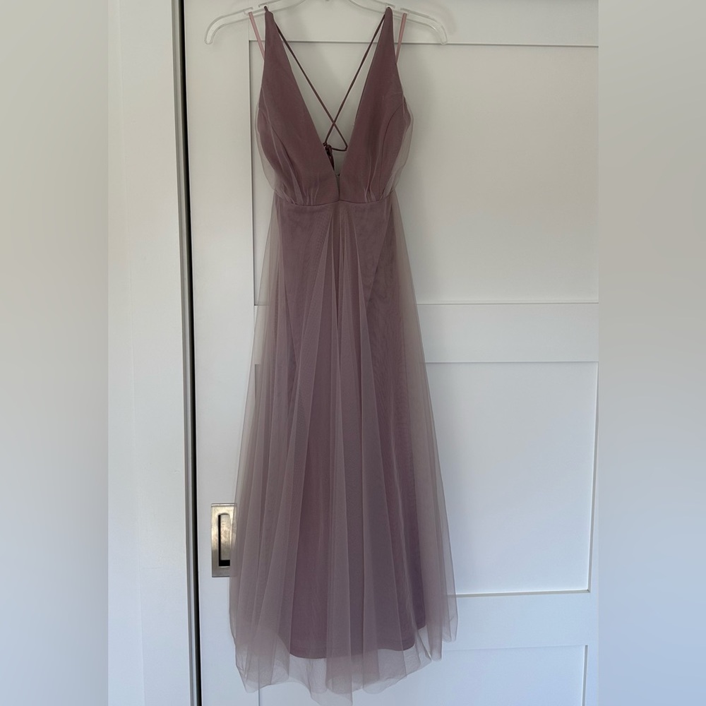 Mable purple midi dress size M never worn